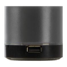 A DESIGN Bluetooth zvočnik z LED osvetlitvijo Taifun, temno siv