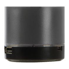 A DESIGN Bluetooth zvočnik z LED osvetlitvijo Taifun, temno siv
