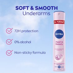 Nivea Antiperspirant v spreju Pearl & Beauty (Antiperspirant) 200 ml