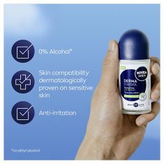 Nivea Men Derma Control Sensitive antiperspirant roll-on 50 ml