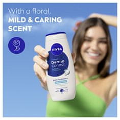 Nivea Revitalizirajoči gel za prhanje Derma Control Defend (Care Shower) (Neto kolièina 500 ml)