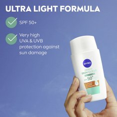 Nivea Dnevni UV fluid za problematično kožo Derma Skin Clear SPF 50+ (dnevni UV fluid) 40 ml