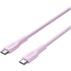 Canyon OnWire 60CL kabel, USB-C na USB-C, 60W, roza (CND-CCAP60AB10PK)