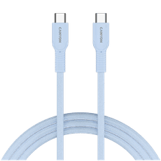 Canyon OnWire 60CL kabel, USB-C na USB-C, 60W, moder (CND-CCAP60AB10LBL)