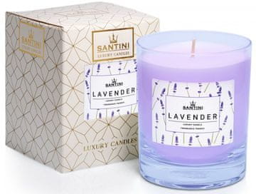 Santini Luksuzna sveča - Lavender, 200g