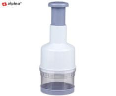 Multi večfunkcijski sekljalnik hrane, ročni, sivo-bel - rabljeno