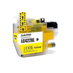 Toner123 Kompatibilna Kartuša za Brother LC422XLY / MFC-J5340DW, MFC-J5345DW, MFC-J5740DW, MFC-J6540DW, MFC-J6940DW - rumena XL