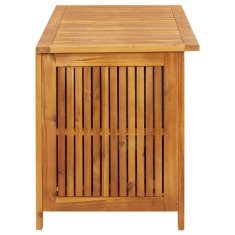 Vidaxl Vrtna škatla 113x50x58 cm trden akacijev les