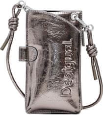 Desigual Ženska denarnica Half Logo Milton temno srebrna 25WAYP249225