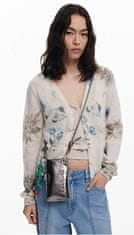 Desigual Ženska denarnica Half Logo Milton temno srebrna 25WAYP249225