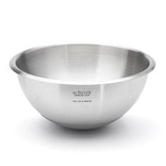 de Buyer Miska , 3373.24, nerezová, zaoblená miska se stupnicí, silikonové dno, 3,6 l, 24 cm