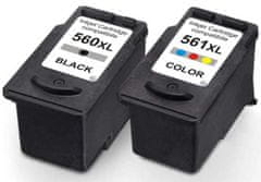 Toner123 Komplet Canon PG-560XXL + CL-561XXL / Canon Pixma TS5350, TS5351,TS5352, TS5353, TS7450, TS7451 kompatibilni kartuši (2) - črna XXL, barvna XXL