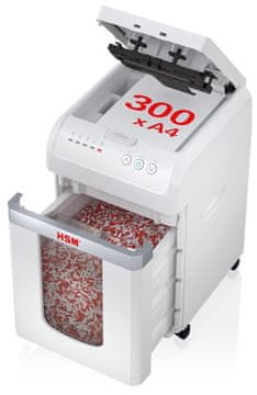 HSM Uničevalec dokumentov auto x300 4x12 p-4 shredstar 1037111