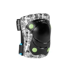 Komplet 2 otroških ščitnikov Cariboo Jump, modro-zelene barve, M, D-563-M