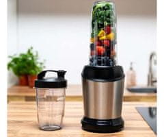 Alpina smoothie blender, 1200 W, 1 L, črno-srebrn