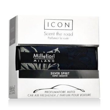 Millefiori Milano Icon Textile Silver Spirit 47 g osvežilci za vozilo