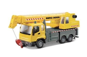 BBurago 1:43 Servisno vozilo Gradbeni tovornjak z žerjavom