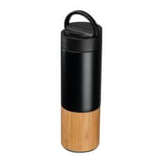 A DESIGN Vakuumska termovka Sheffield z bambusovim dnom – 500 ml