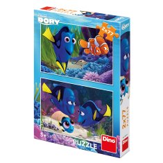 Dino Iskanje Dory: sestavljanka 2x77 kosov