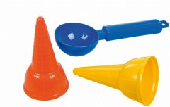 LENA Set za sladoled (2x kornet, 1x zajemalka)