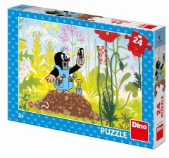 Dino Krtek v klobuku 24 Puzzle