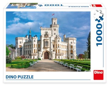 Dino Puzzle Grad Hluboka 66x47cm 1000 kosov