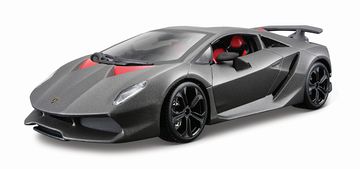 TOBAR Bburago - Avtomobili HOBBY, Plus, Lamborghini Sesto Elemento, kovinsko siva, 1:24
