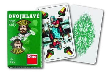 Dino Toys Igralne karte z dvojno glavo