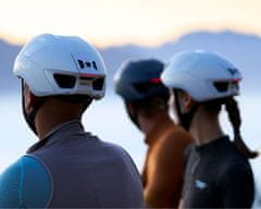 Sena S1 Smart Helmet pametna kolesarska čelada, Mesh Intercom, Mat bela, L