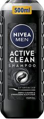 Nivea Moški šampon za globinsko čiščenje (Active Clean šampon) (Neto kolièina 500 ml)