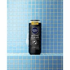Nivea Moški šampon za globinsko čiščenje (Active Clean šampon) (Neto kolièina 500 ml)