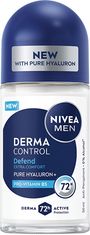 Nivea Roll-on antiperspirant za moške Men Derma Control Defend (antiperspirant) 50 ml