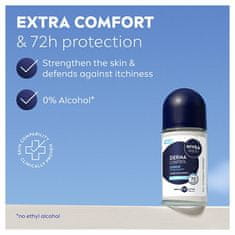 Nivea Roll-on antiperspirant za moške Men Derma Control Defend (antiperspirant) 50 ml