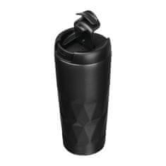 A DESIGN Nerjaveča vakuumska termovka Como 500 ml z nepredušnim pokrovom, črna