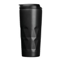 A DESIGN Nerjaveča vakuumska termovka Como 500 ml z nepredušnim pokrovom, črna