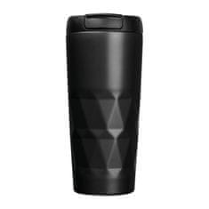 A DESIGN Nerjaveča vakuumska termovka Como 500 ml z nepredušnim pokrovom, črna