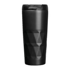 A DESIGN Nerjaveča vakuumska termovka Como 500 ml z nepredušnim pokrovom, črna