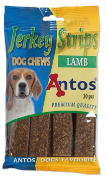 ANTOS Jerkey mehke ploščice za pse, jagnjetina
