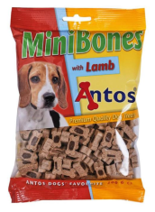 ANTOS Mini mehke kosti za pse, ovčetina, 200 g