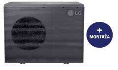 LG Monobloc R32 S II Black toplotna črpalka, z montažo (HM051MRS.UA40)