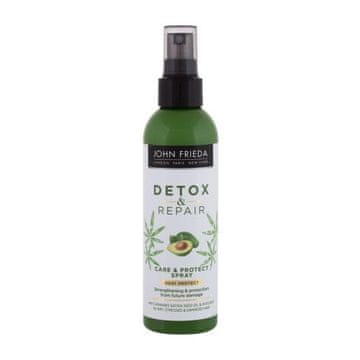 John Frieda Detox & Repair Care & Protect sprej za okrepitev in zaščito las za ženske