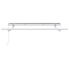 Vidaxl Okvir tende Bela 2.5 x 2 m Kovina