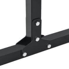 Vidaxl Dip postaje 2 pcs Črna 109 x 90 x 105 cm