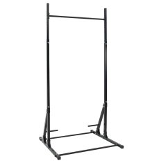 Vidaxl Postaja za poteg na brzino Črna 101 x 102 x 235 cm
