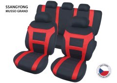 Cappa Avtosedeži Perfetto EL SSangYong Musso Grand red