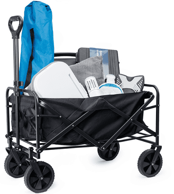  Platinet PCW1057 transportni voziček, zložljiv, črn 