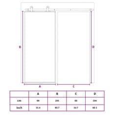 Vidaxl Drsna vrata ESG steklo in aluminij 90x205 cm bela