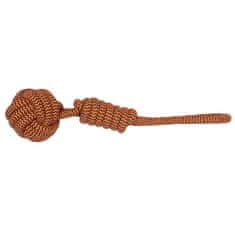 sarcia.eu ŽVEČILNA IGRAČA za pse, MOČNA 39,5 cm, igračka ZA PRINAŠANJE, VLEČENJE, GRIZENJE, bombažna vrv 