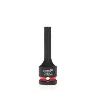 Tvardy T00218-10 Udarni vijačni nastavek SPLINE 1/2" M10 CR-MO