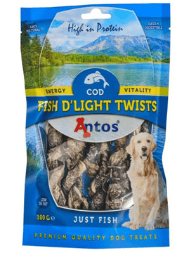 ANTOS ribji priboljški za pse, 100 g